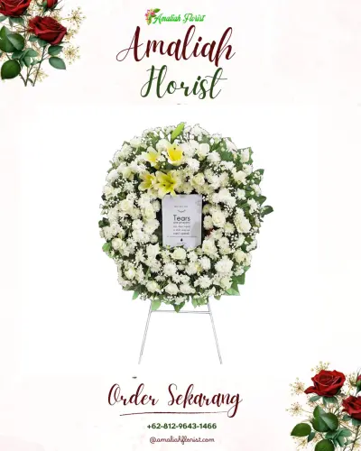 Krans Bunga Duka Cita di Sindangratu